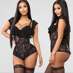 Fashion nova dream about me for weeks lace corset